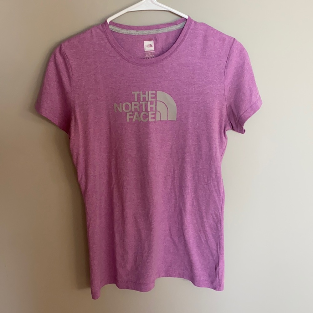 The North Face Light Purple Logo Tee